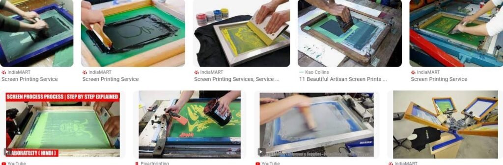 screen printing 
