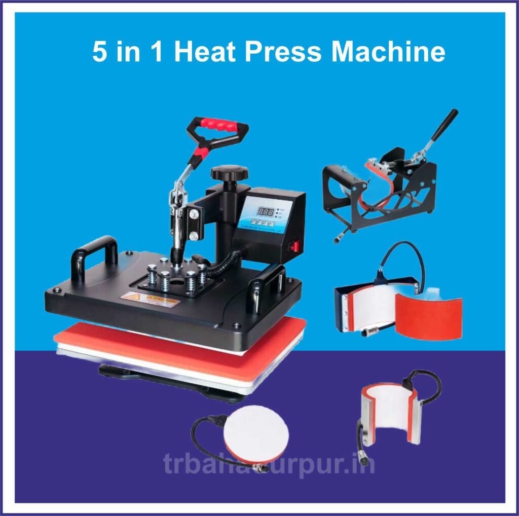 5 in 1 heat press machine